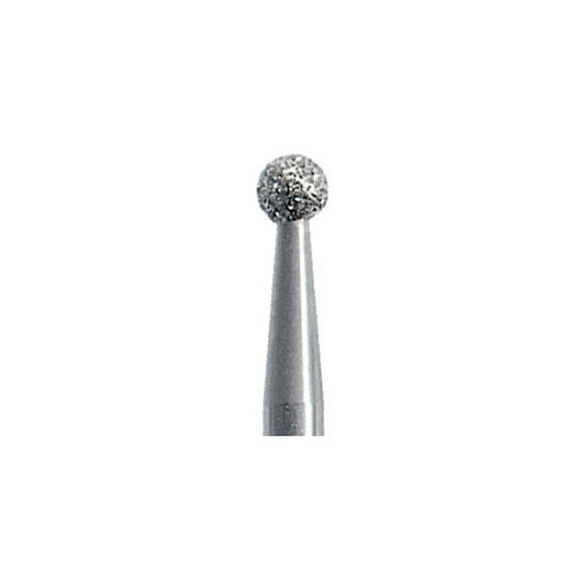 Freze diamantate globulare cu inel rosu/verde 801